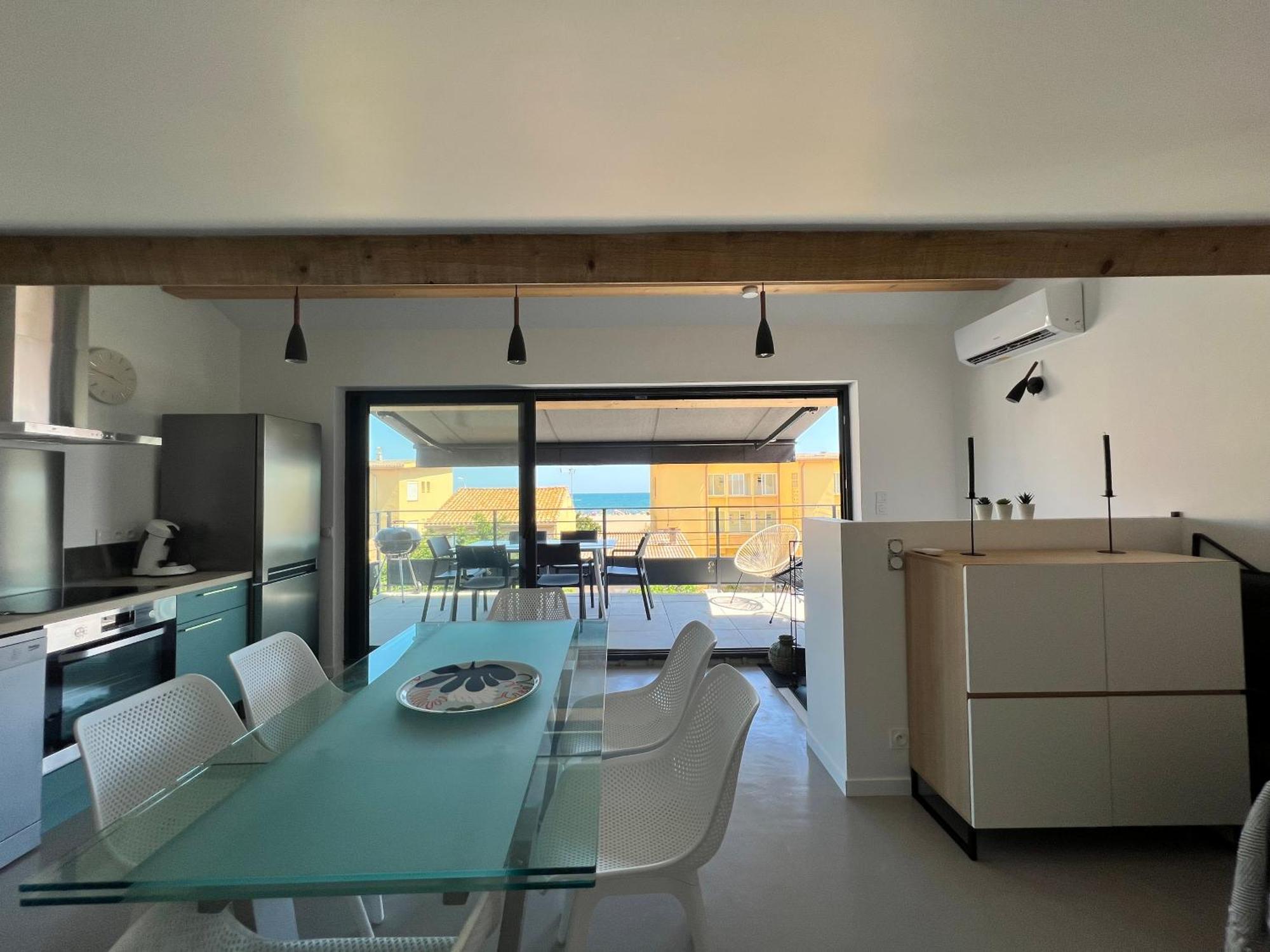 Oustal Caval Marin A Apartamento Valras-Plage Exterior foto